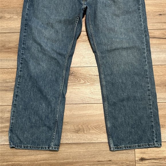 Men's Levis 559 Relaxed Straight Denim Jeans SZ 40x30 Blue Cotton Red Tab - Picture 2 of 11